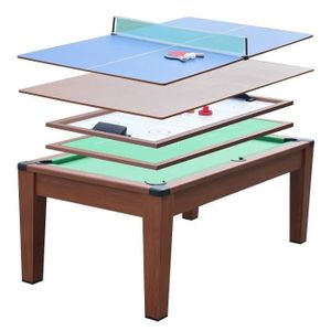 TABLE MULTI-JEUX Table Multi-Jeux 5 en 1