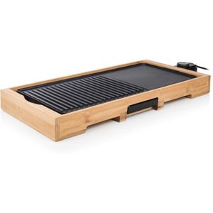 PLANCHA DE TABLE Plancha De Table Bamboo Grill Xl Bp-2641 Noire - 6