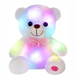 Peluche ours blanc lumineux musical SPLASH TOYS