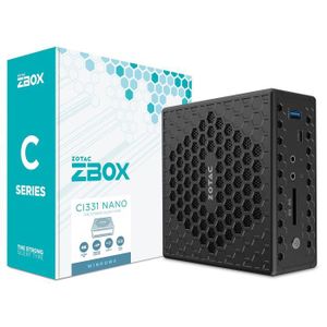 UNITÉ CENTRALE  ZOTAC ZBOX CI331 nano (Windows 11) - Intel Celeron