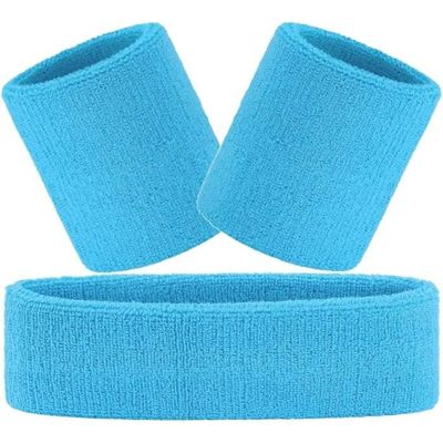 Bandana Sport 2 Couleurs – Blanc, éponge, Pour Yoga, Running – Unisexe Adulte