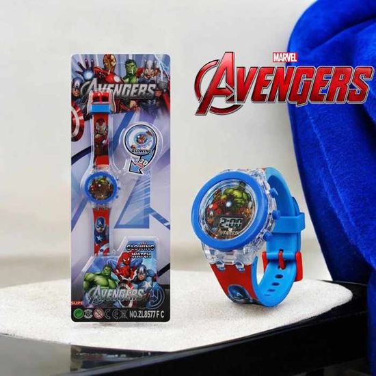 Montre Bracelet Marvel Neuve Sans étiquette - Pour Homme, Personnage Super-héros, Montre Collection