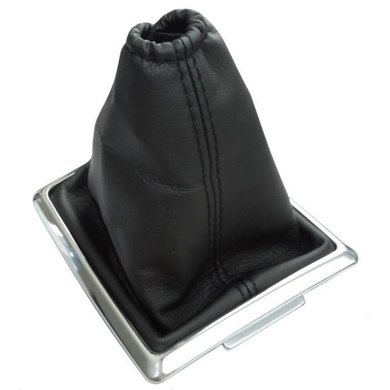 Soufflet De Levier De Vitesse AERZETIX Pour Ford Ka 2 2008-2014 - Cuir Synthétique Noir