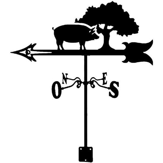 Girouette Cheval En Fer Forgé Petit Modèle