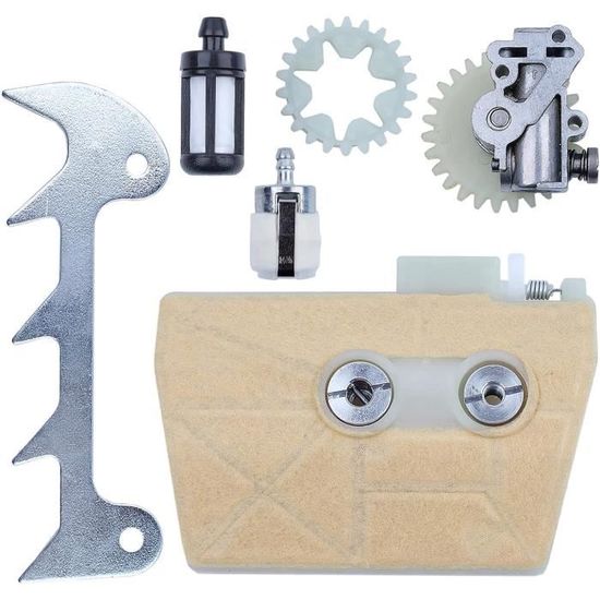 Clutch Drum & Bearing Kit For Stihl 038/038AV/MS380/MS381 Chainsaw – 3/8" 7-Tooth Sprocket Included