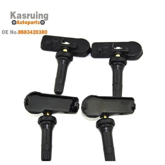 Capteurs De Pression Des Pneus - Lot De 4 Pièces - Compatibles Références 9683420380, 8620260, 5430W0 - Pour Voiture - 5