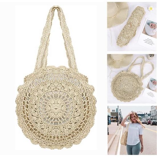 Sac Paille - Sacs Bandoulière Femme / Sacs À Main Femme