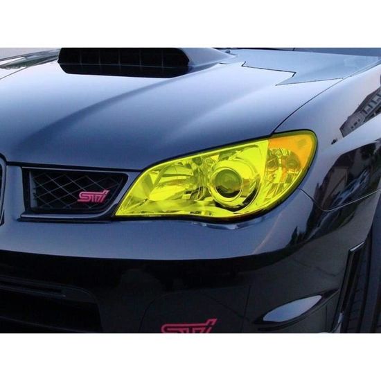 Film Teinté Vinyle Noir Mat Pour Phares Voiture - 30x180 Cm - Protection Anti-rayures, Facile à Poser - 11