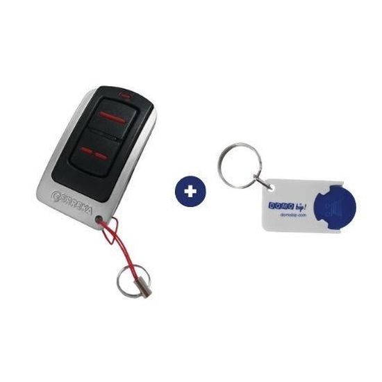 ERREKA IRIS 2 boutons 868Mhz + 1 Porteclés DOMOBIP