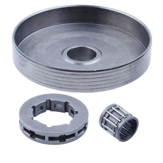 Kit D'embrayage Pignon Tambour Avec Roulement à Aiguilles Outil De Jardin Extérieur Pour Tronçonneuse 4500 5200 5800