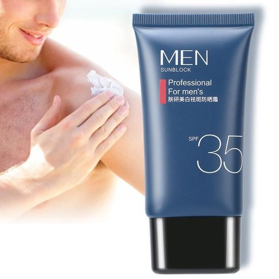 Crème solaire HURRISE Crème hydratante pour homme Non gras Protection UV 40g