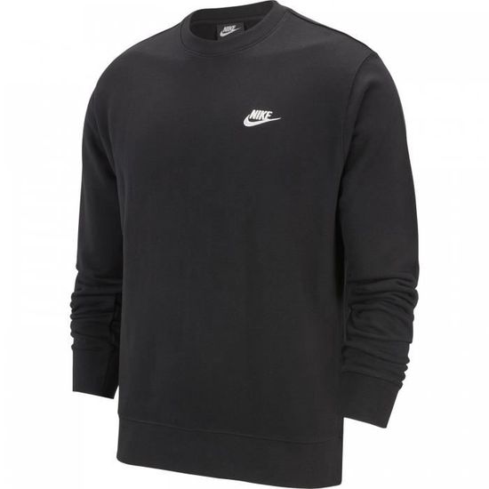 Nike - Sweat Sportswear Club FT - BV2666 (Noir - XS)