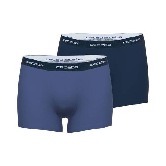 Ceceba Slip Homme Lot De 5 - 100% Coton - Coupe Confortable - Sans Ouverture - Taille Élastique