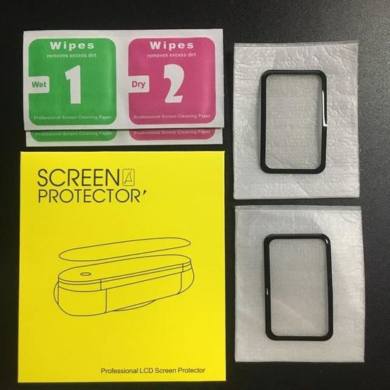 2 Films Protecteurs écran Mat Pour Huawei Honor 8 Pro - Verre Souple 9H, Anti-traces, Transparent