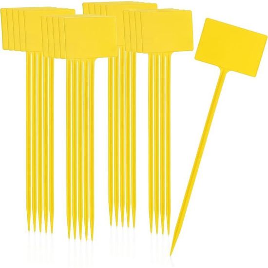 Etiquette Potager Com-four® 100x étiquettes Pour Plantes Avec Crayon - étiquettes étiquette Plante Etiquette Potager Com-four® 100x étiquettes Pour Plantes Avec Crayon - étiquettes étiquette Plante