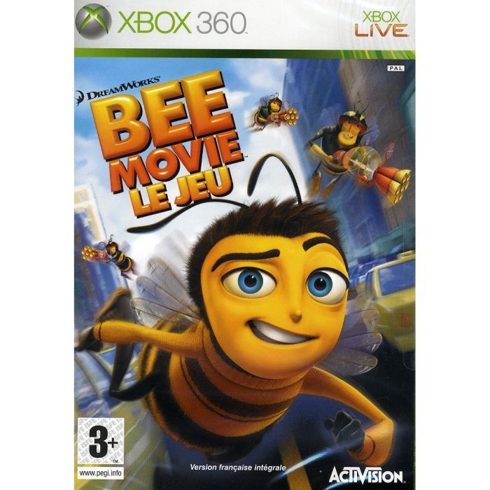 Bee Movie Drole D'Abeille / Jeu Console Xbox 360