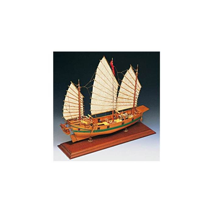 Maquette bateau en bois : Jonque Chinoise aille Unique Coloris Unique