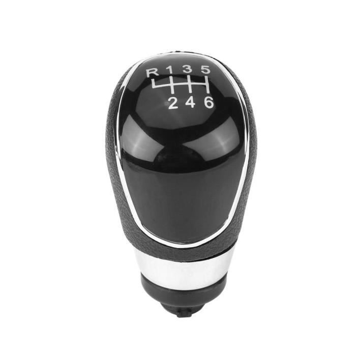 Eiffel shop Pommeau de levier de vitesse 6 vitesses pour Ford Focus MK3 noir
