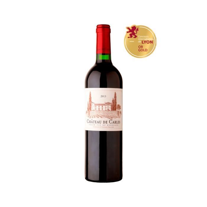 Château de Carles - 2013 - Fronsac - Bordeaux - Vin rouge - Bouteille (75cl)