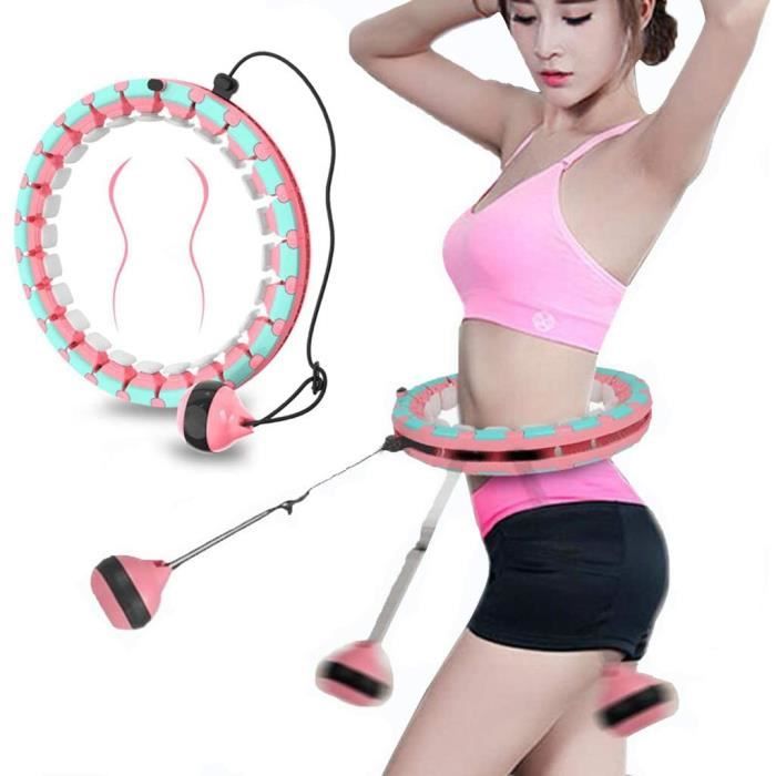 Hula Hoop Cerceau Adulte Taille Ajustable Amovible MéNage Hula Hoop Fitness BrûLer Efficacement Les Graisses éQuipement De Fitness
