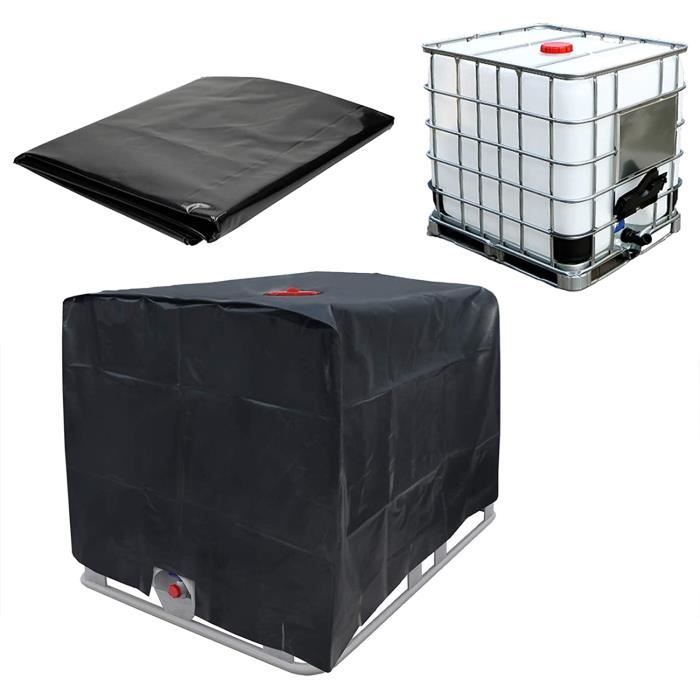 Lrxinki Bâche Couverture Réservoir IBC, Bâche De Protection en Tissu Oxford 210D pour Conteneur IBC 1000L, Housse De Protectio A307