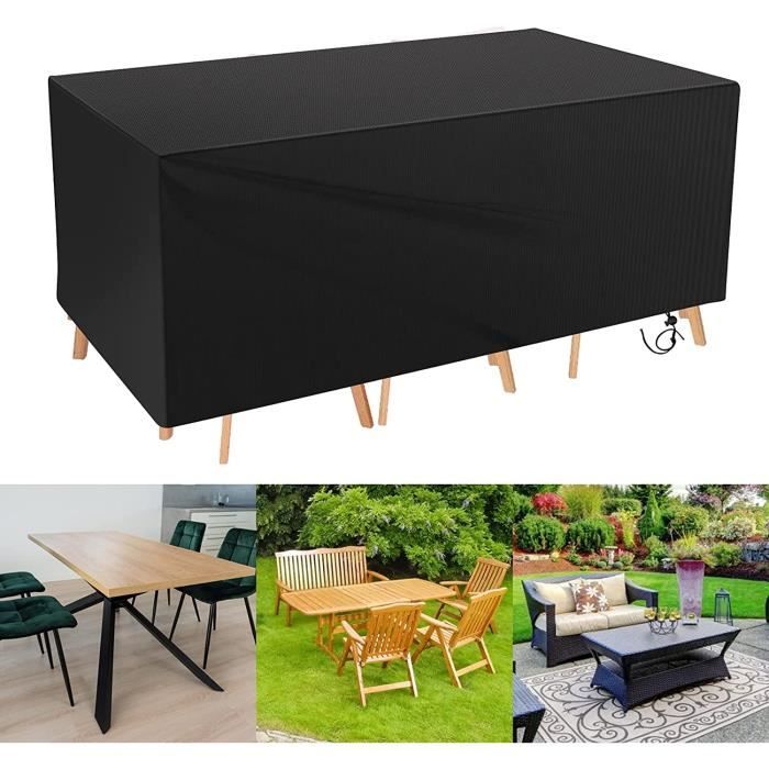 HOUSSE POUR MEUBLES DE JARDIN Housse Salon de Jardin, Housse de Meuble Ext-eacute,rieur 420D Oxford, Housse de Protection Imper74
