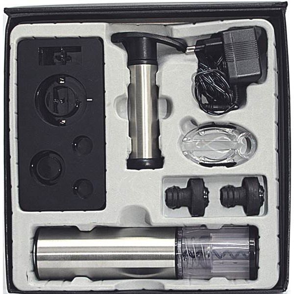 VinBouquet Tire-bouchon electrique et pompe FI002