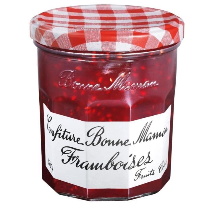 BONNE MAMAN - Confiture De Framboises 370G - Lot De 4