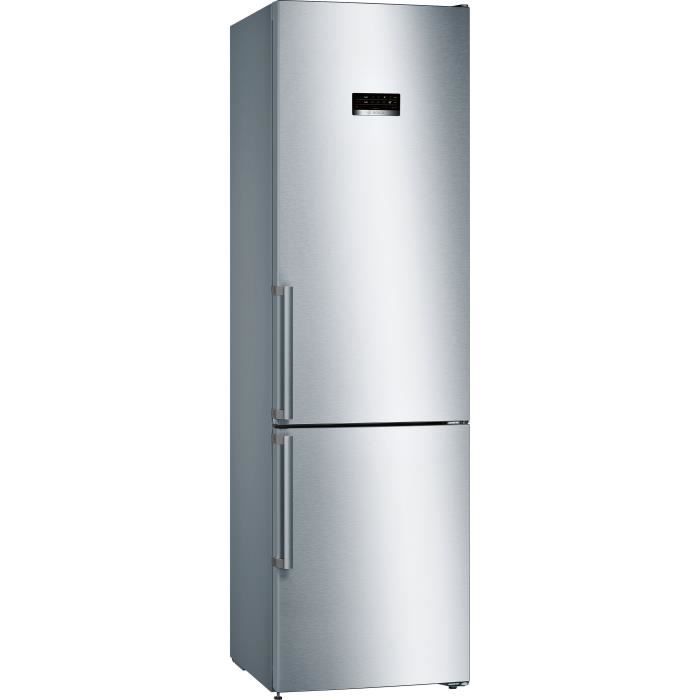 BOSCH - KGN393IEQ - Réfrigérateur combiné - 366L (279 + 87) - NoFrost MultiAirFlow - A++ - L60cm x H203cm - Inox