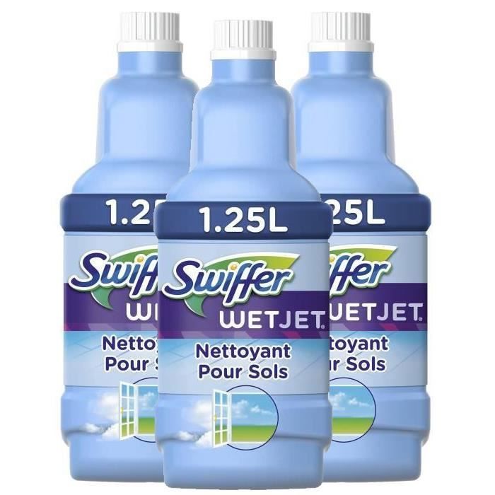 [Lot de 3] SWIFFER Wetjet Liquide Nettoyant 1.25L