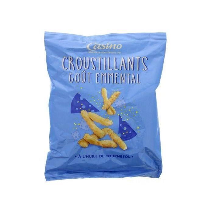 CASINO Croustillants goût Emmental - 90 g