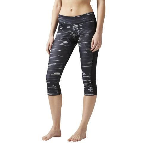 REEBOK - Collant 3/4 Workout Ready Printed Reebok - (noir - XS)