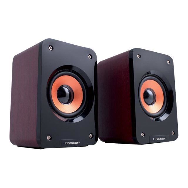 HAUT-PARLEURS 2 + 0 TRACER ORLANDO NOIR USB 5W ...
