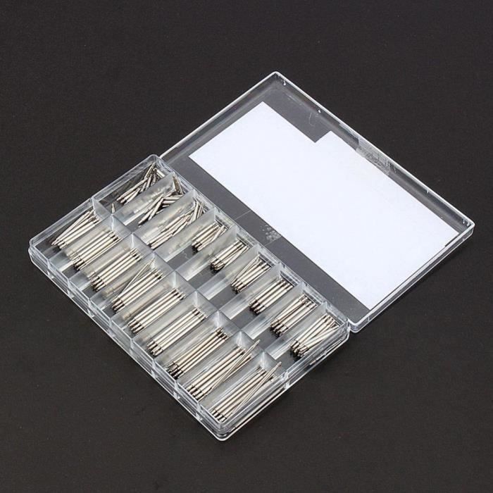 360 Pcs 8-25mm Barrettes Assortiment Ressort Bracelet Montre Bande