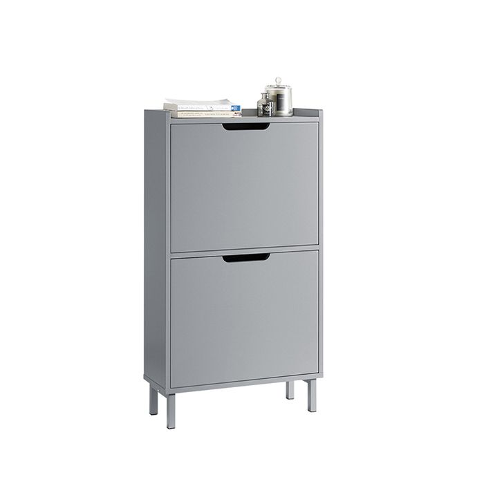 Meuble à Chaussures FSR151-HG SoBuy - 2 Abattants - Meuble Rangement pour Chaussures – Gris - 50x19x90 Meuble à Chaussures FSR151-HG SoBuy - 2 Abattants - Meuble Rangement pour Chaussures – Gris - 50x19x90