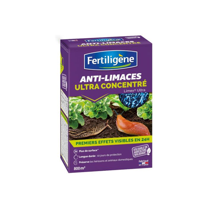 Meilleurs prix pour Granulés anti-limaces et escargots ultra-concentré FERTILIGÈNE - 800g