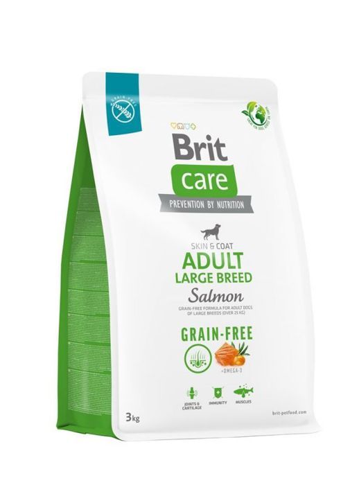 Croquette - BRIT - GF Adult LB - Saumon - 3kg - Sans gluten Croquette - BRIT - GF Adult LB - Saumon - 3kg - Sans gluten