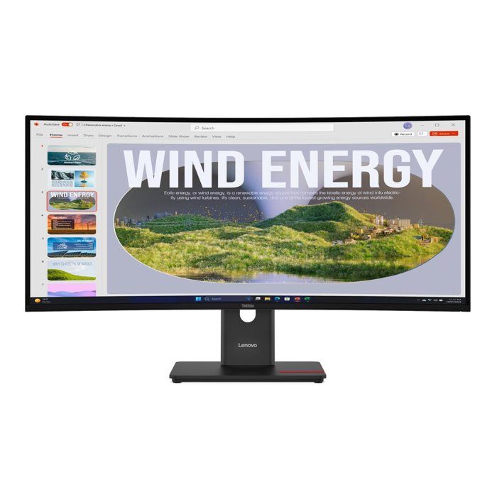 Lenovo ThinkVision T34WD 40 LED display 86 4 cm 34 3440 x 1440 pixels Wide Quad HD Neuf - vue 6