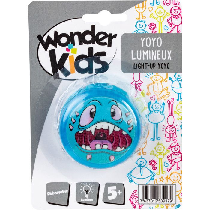 Yoyo Super avec lumières LED, niveau 1 et 2, boîte cadeau