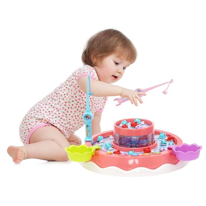 Jeux de Pêche électroniques - Jeu de Pêche Magnetique Jeux Enfant 3 Ans