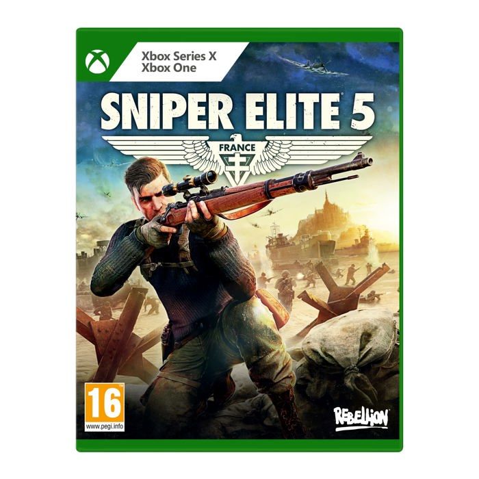 Jeu Xbox - Fireshine Games - Sniper Elite 5 - Campagne expansive - Physique avancée