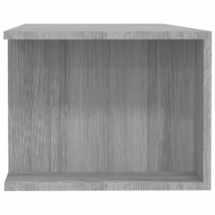 NEUF Armoire TV - Gris - Meuble TV - TABLE TV - avec lumières LED - sonoma gris 135x39x30 cm - TT3850