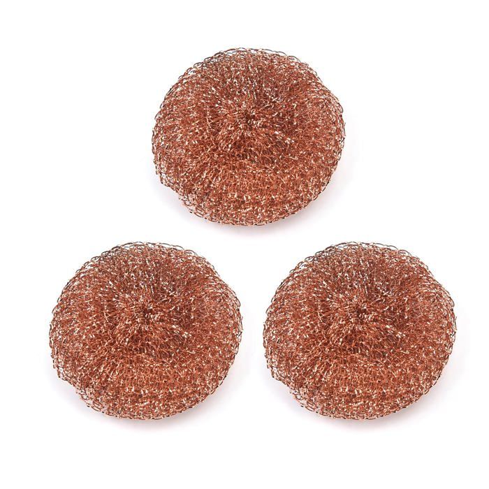 Chiffons de nettoyage en cuivre tampons de vaisselle respectueux de lenvironnement outils de nettoyage de cuisine