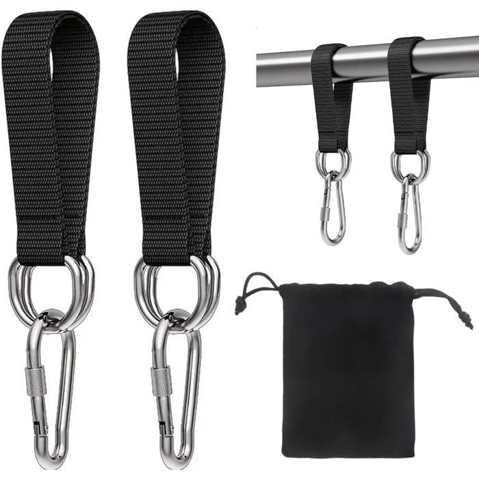 Kit de fixation pour balançoire - VETOBIOL - 2 pièces - Résistant à la déchirure - Installation sans perçage
