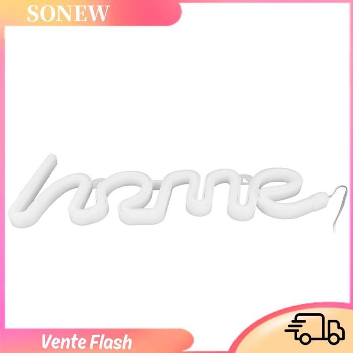 Sonew Lampe néon Néon LED Lampe de Signe Murale Unique à Motif HOME Décoration de Bar de Fête Mariage luminaire applique