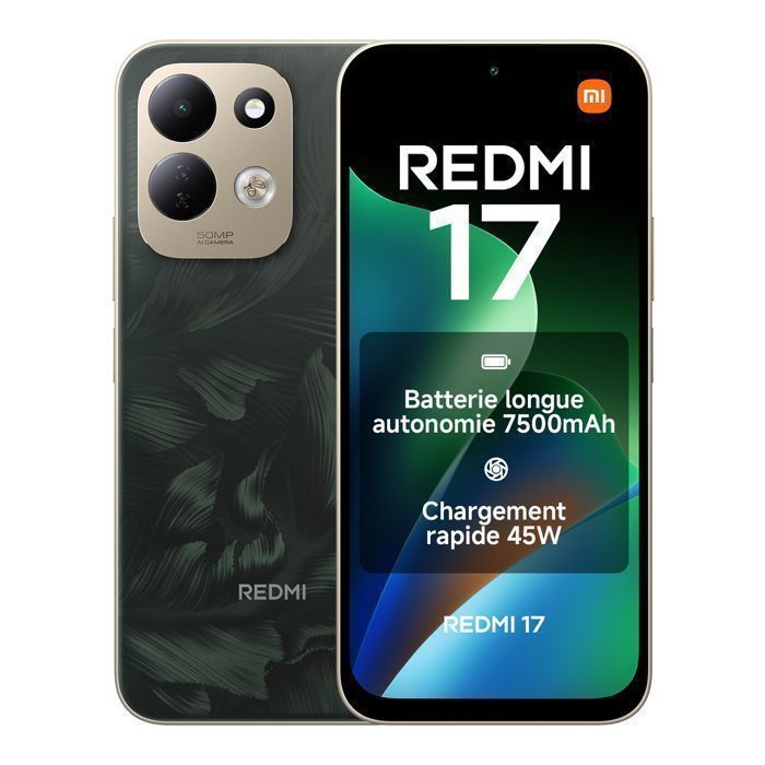 Smartphone Xiaomi Redmi 17 6.9 Double nano SIM - vue 4