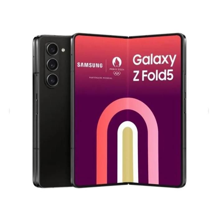 Smartphone Samsung Galaxy Z Fold5 512Go Noir Single SIM - Reconditionné - Excellent état