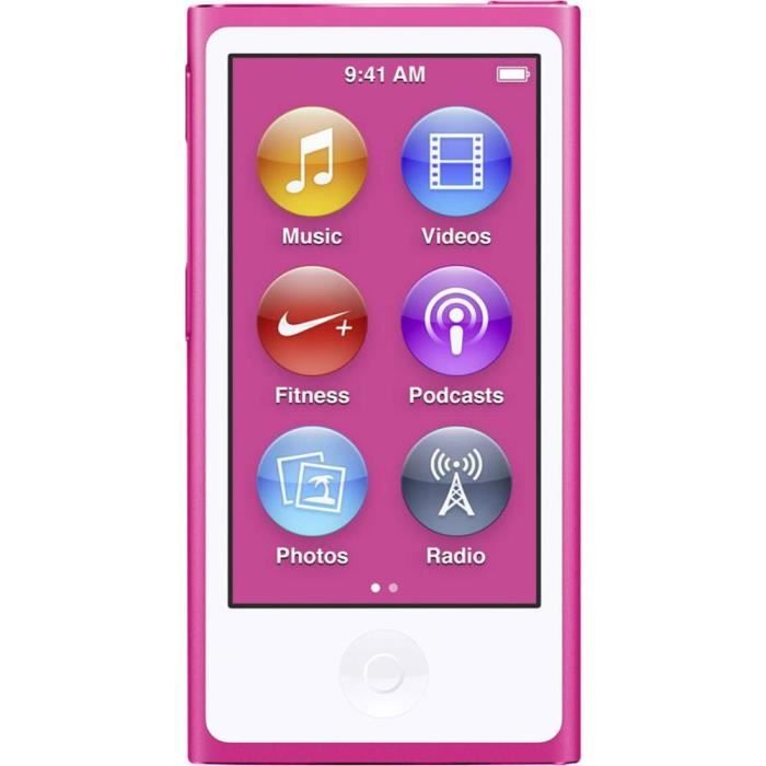 Apple iPod nano 8eme génération 16 Go rose