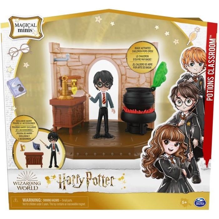 Pack de 4 figurines et leurs accessoires - Magical Minis - Harry Potter