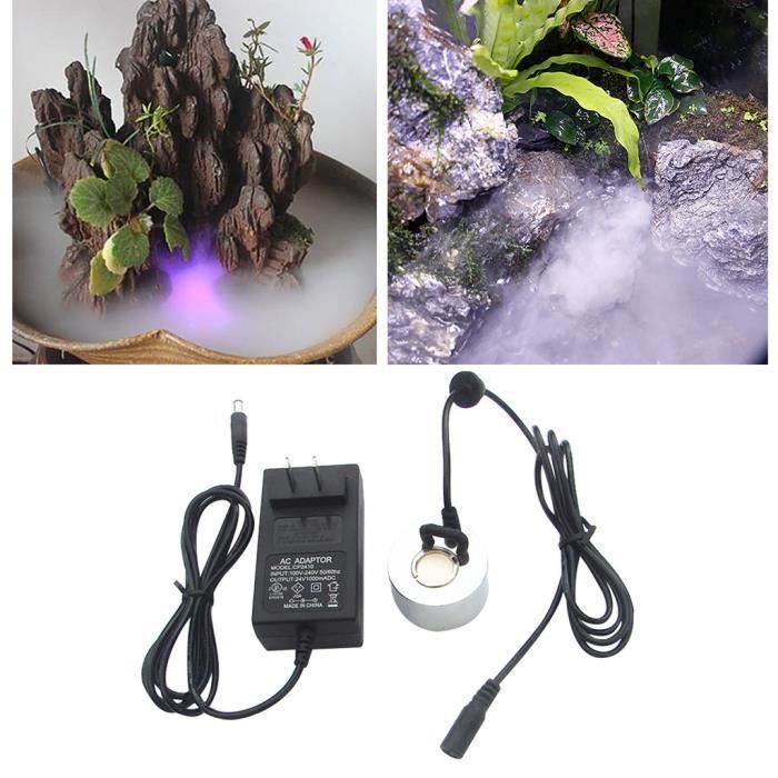 Mister Fogger Fontaine, Mini Brumisateur D'eau étang Machine à Brouillard Atomiseur Humidificateur D'air Fontaine D'intérieur Brumisateurs Pour La Fête